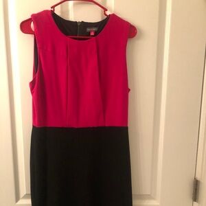 Black and pink dress Vince Camuto